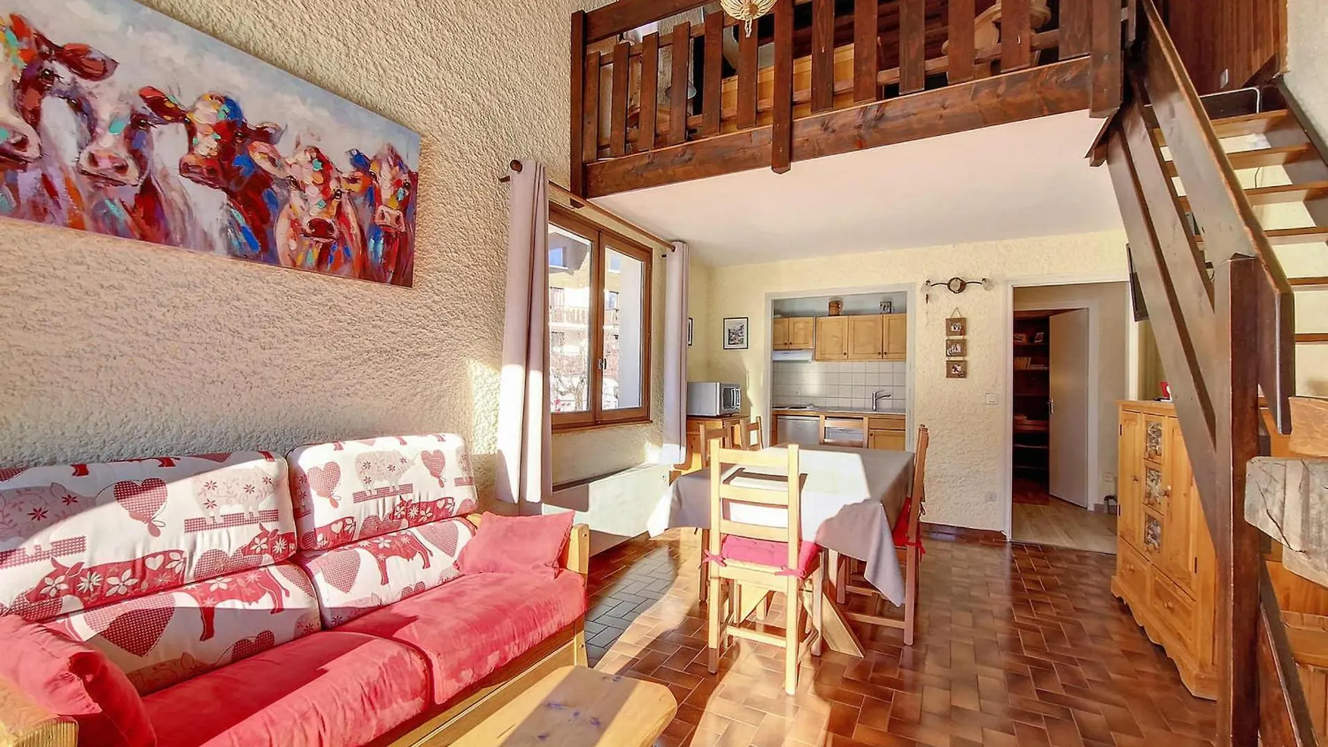 Duplex 6 Pers Avec Cheminee, Animaux Admis - Fr-1-818-50 Apartment La Clusaz